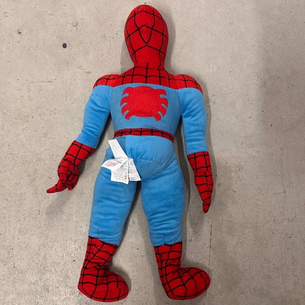 Marvel Spider-Man Plush Doll Huggable Stuffed Toy Red Blue 20 Inch Superhero - Picture 3 of 6